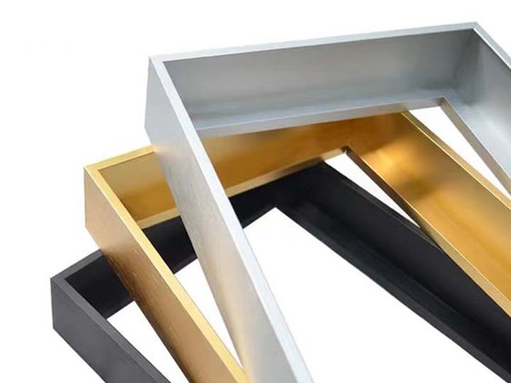extruded aluminum picture frame